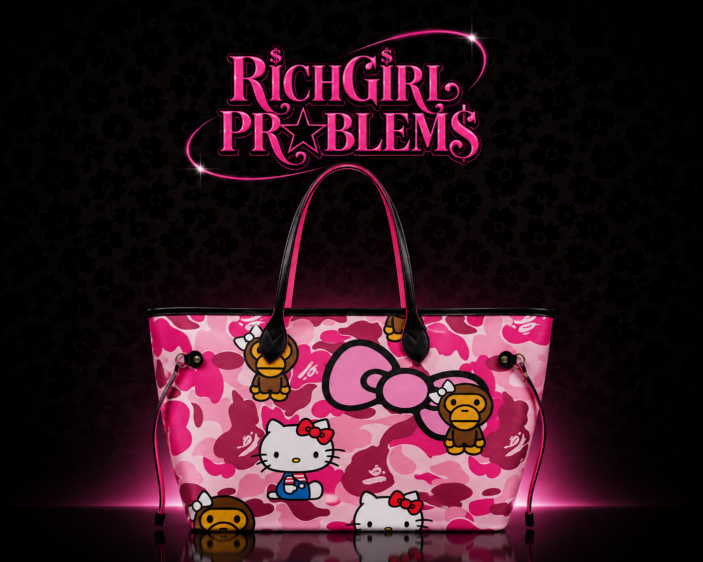 KITTY & FRIENDS TOTE BAG